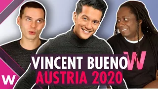 Vincent Bueno (Austria Eurovision 2020) "Alive" (ARTIST REACTION)