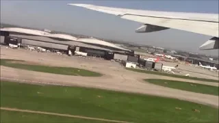 Air Canada Boeing 777-333(ER) Beautiful Takeoff from London Heathrow Airport