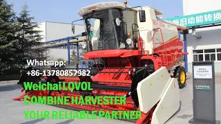 Weichai lovol GM100 wheeled harvester