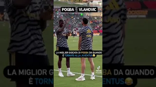 Paul Pogba & Dušan Vlahović playing a funny game