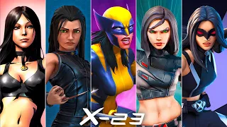 Evolution of X-23 in games