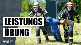 Wettkampf in der Brandbekämpfung und Rettung - Hessische Feuerwehr Leistungsübung