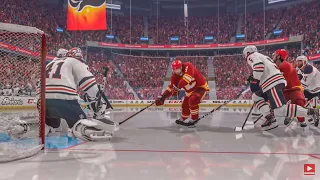 Calgary Flames vs Edmonton Oilers Game 2 2nd Round Stanley Cup Playoffs Highlights NHL 22 PS5