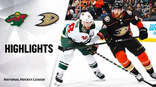 NHL Highlights | Wild @ Ducks 03/08/20