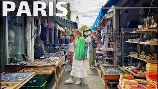 🇫🇷[PARIS 4K] WALK IN PARIS "SAINT OUEN FLEA MARKET #1" (EDITED VERSION)  29/AUGUST/2022