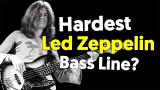 Is This The Hardest Led Zeppelin Bass Line? [tabs & tutorial]