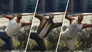 Every GTA Protagonist Tripping