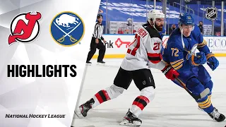 Devils @ Sabres 1/30/21 | NHL Highlights