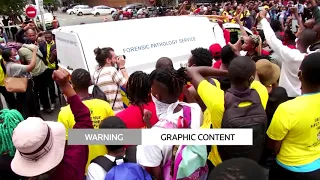One killed as police clash with students protesting over fees in South Africa