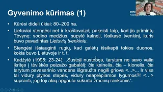 Lituanistikos atradimai: prof. dr. Loretos Vilkienės paskaita
