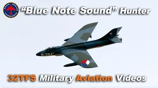 Awesome "Blue Note Sound" Dutch hawker Hunter