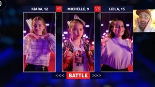 The Voice Kids 2021 GIRLPOWER IN DEN BATTLES - KIARA, MICHELLE & LEILA MIT "HO HEY"#thevoicekids#