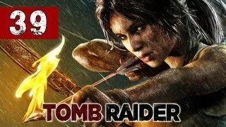 Tomb Raider Gameplay Walkthrough - Part 39 - Elevator Oh The Struggles - Lets Play Commentary 2013