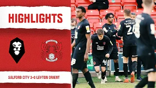 HIGHLIGHTS: Salford City 3-0 Leyton Orient