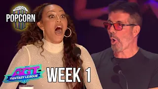 ALL Auditions from AGT: Fantasy League 2024 Week 1!