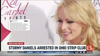 Stormy Daniels arrested in Ohio Strip Club