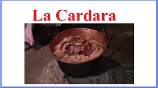 Il rito del maiale in Calabria |La Cardara |