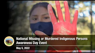 National Missing or Murdered Indigenous Persons Awareness Day Event