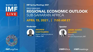 Press Briefing | Regional Economic Outlook: Sub-Saharan Africa