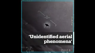 Pentagon officially releases UFO videos taken by US Navy pilots