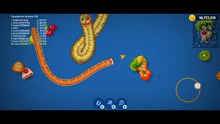 WormsZone.io Top1 Best Snake zone io Gameplay | Saamp wala game | Snake Game 2024 | Rắn Săn Mồi game