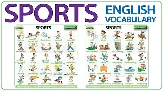 Sports - Names of Sports in English - Sport English Vocabulary Lesson