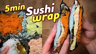 5-Minute ⏰ Sushi 🍣 Wrap from Jazz Leaf