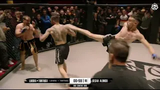 MMA 2 VS 1 - Dogfight Wild Tournament (César Alonso VS Tomás Luján & Luis Ramírez)