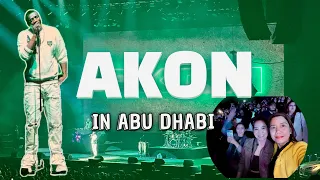 AKON Concert in Abu Dhabi,  22 December 2023 at Etihad Arena Part 1