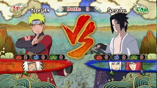 Naruto Shippuden Ultimate Ninja Storm 3 Full Burst - NARUTO VS. SASUKE (Free Battle)