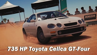 Extreme Power, No Handling (Autocross) - 1994 Toyota Celica GT-Four ST205 (Forza Horizon 3)