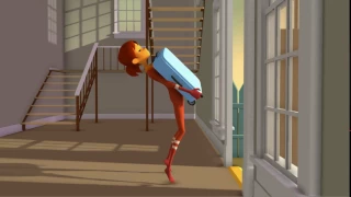 Animation Mentor, Body Mechanics - Lifting the suitcase