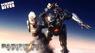 Robot Bomb Drop | Pacific Rim Uprising (2018) | Screen Bites