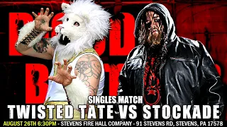 (Free Match ) White Lion Twisted Tate Vs Stockade - Atomic Championship Wrestling - Pro Wrestling