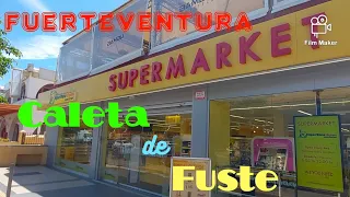 Fuerteventura, Caleta de fuste, a look around a supermarket