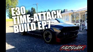 E30 TIME-ATTACK BUILD EP.7 // BURNOUTS & NEW WHEELS