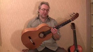 Тест трёх гитар - Alhambra 1c,мастера С.Пескова и Ю.Матвиенко