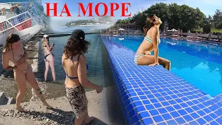 Дивноморское 2024 Климатический и Ценовой Рай 🏝️👙 😍  ТАК  ВАМ НЕ ПОКАЖУТ Лучшее Время на Чёрном море