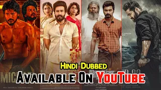 Top 10 Big New South Hindi Dubbed Movies Available On YouTube | Ravanasura | Saturday Night | Maha