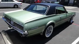 1967 Mercury Cougar XR7 presentation at Laguna Classic Cars, Laguna Beach, Ca