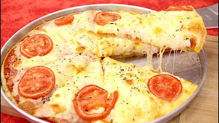 PIZZA DE TAPIOCA - SUPER RÁPIDA E FÁCIL - SAUDÁVEL E DELICIOSA - TEXTURA INCRÍVEL - Isamara Amâncio