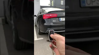 Регулируемый выхлоп Audi A6 C7 3.0TFSI.