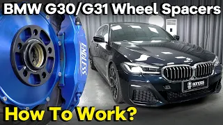 How Do BMW Wheel Spacers Work On G30/G31? - BONOSS BMW Aftermarket Parts