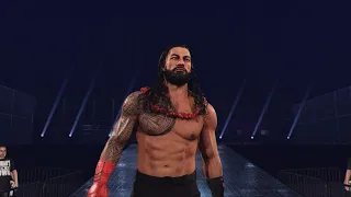 WWE 2K24 Randy Orton VS Roman Reigns VS The Rock 2024