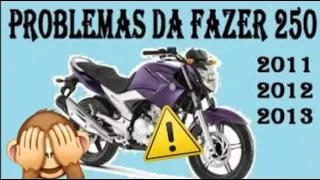 📌SURREAL●Quais Os Problemas Da Yamaha Fazer 250 2011/2012 (R$ 11.500,00)