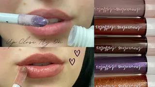 [ASMR] Lip Gloss Try On | Close Up