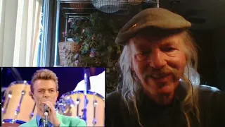 David Bowie w/Brian May & Mick Ronson (live)   Heroes  REACTION