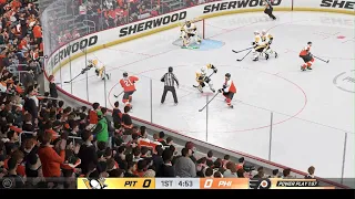 NHL 24 | Pittsburgh Penguins vs Philadelphia Flyers - Gameplay PS5