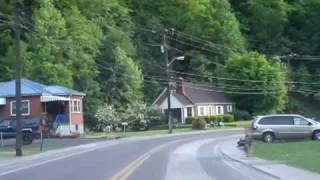 Driving Thru Welch WV starting at reduced speed zone