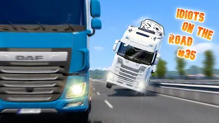 Idiots On The Road #35 | Crashes & Funny Moments | ETS2MP / TMP | Euro Truck Simulator 2 Multiplayer